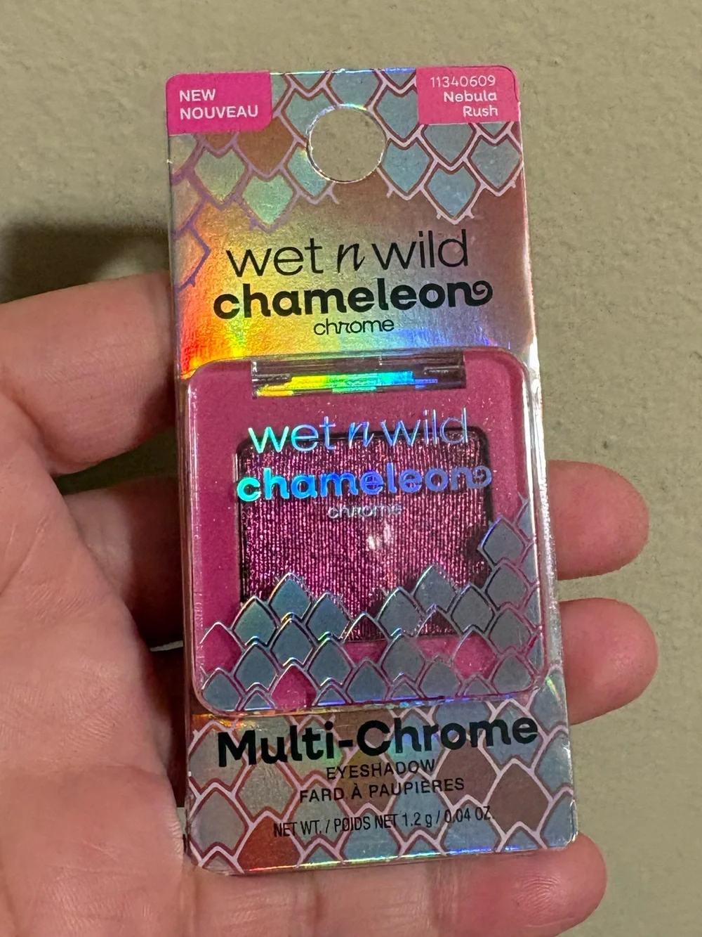 wet nwild Chameleon Chrome Multi-Chrome Eyeshadow Nebula Rush New Factory Sealed
